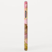 Pink-Hydrangea-Blume Case-Mate iPhone Hülle (Hinten/Rechts)