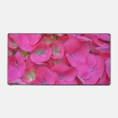 Pink Hydrangea Blume Petals Desk Mat Schreibtischunterlage (Vorderseite)