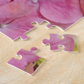 Pink Hydrangea Blume Puzzle (Seite)