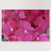 Pink Hydrangea Blume Puzzle (Horizontal)