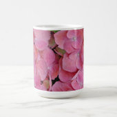 Pink Hydrangea Blume Tasse (Mittel)