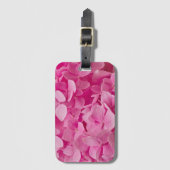 Pink Hydrangea Gepäckanhänger (Vorderseite Vertikal)