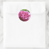 Pink Hydrangea Sticker (Tasche)