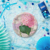 Pink Hydrangea Teller (Party)