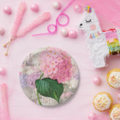 Pink Hydrangea Teller (Party)