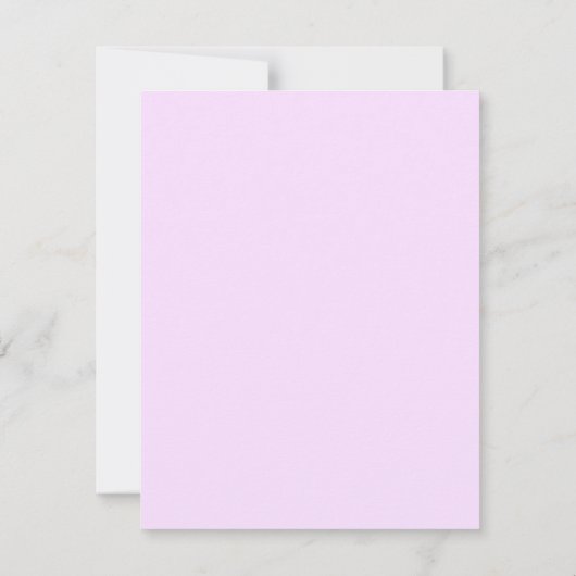 Pink-Hydrangeas-Antwortkarte RSVP Karte (Rückseite)