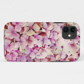 Pink-Hydrangeas-Design Case-Mate iPhone Hülle (Rückseite (Horizontal))