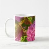 Pink Hydrangeas Kaffeetasse (Links)