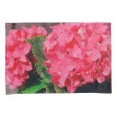Pink Hydrangeas Kissenbezug (Vorderseite-Rechts)
