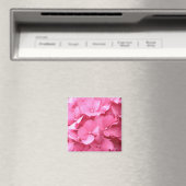 Pink Hydrangeas Magnet (In Situ (Geschirrspüler))