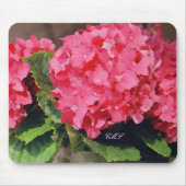 Pink Hydrangeas Mousepad (Vorne)