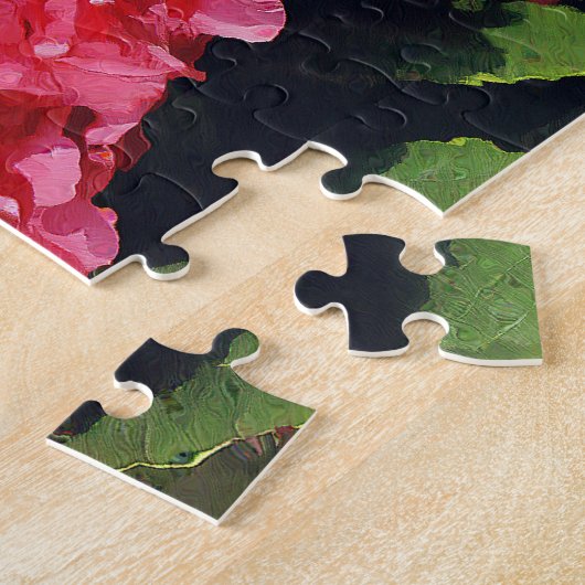 Pink Hydrangeas Puzzle (Seite)
