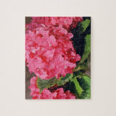 Pink Hydrangeas Puzzle (Vertikal)
