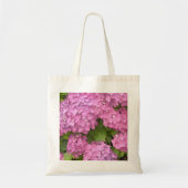 Pink Hydrangeas Tragetasche (Vorne)
