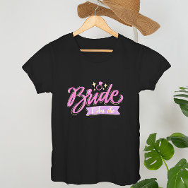 Pink I Bin Bride Bachelorette Groupe Party Geschen T-Shirt