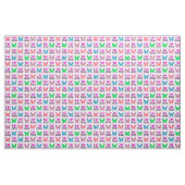 PINK I LIEBE JESUS BUTTERFLY FABRIC STOFF (Fat Quarter (45,7 x 55,9 cm))