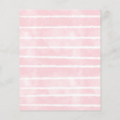 Pink Ice Cream Baby Name Duschspiel (Rückseite)