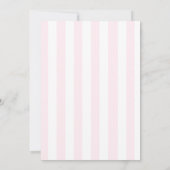 Pink Ice Cream Cone Birthday | Editable Summer Einladung (Rückseite)