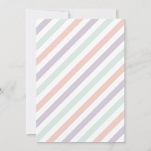 Pink Ice Cream Truck Sweet One 1st Birthday Party Einladung (Rückseite)