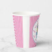 Pink Ice Creme Chillout Papier Cups Pappbecher (Rechts)