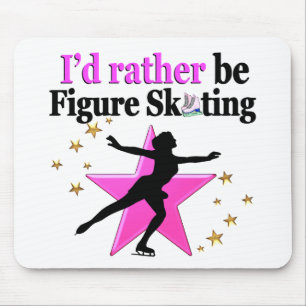 PINK, ICH WÄRE ETWAS EIS SKATEN DESIGN MOUSEPAD