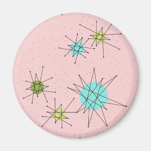 Pink Iconic Atomic Sternexplosion Magnet