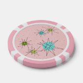 Pink Iconic Atomic Sternexplosion Poker Chip (Einzeln)