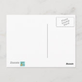 Pink Iconic Atomic Sternexplosion Postcard Postkarte (Rückseite)