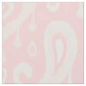 Pink Ikat Paisley Große Skala Stoff (Nahaufnahme)