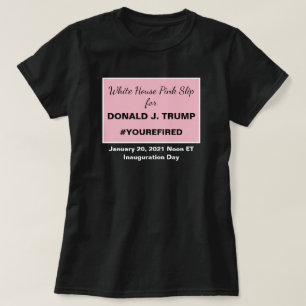 Pink im Weißen Haus für die Iden von Trump Dark T-Shirt