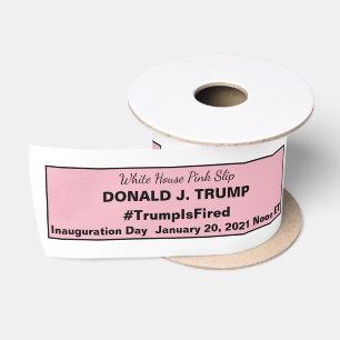 Pink im Weißen Haus Trump ist gefeierte Ides Satinband