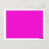 Pink Infinity Post Card Postkarte (Rückseite)