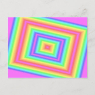 Pink Infinity Post Card Postkarte