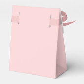 Pink Initials Wedding Geschenkschachtel (Rückseite)