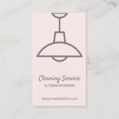 Pink Innenleuchte Visitenkarte (Vorderseite)