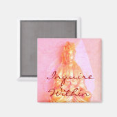 Pink Inquare In Magnet (Vorderseite/Rückseite)