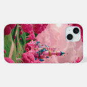 Pink iPhone 13 Handy Fall Hülle (Rückseite (Horizontal))