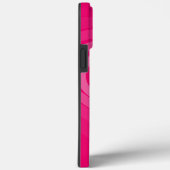 Pink iPhone Case Geschenk mit Herz-Individuelle Na (Rückseite / Rechts)