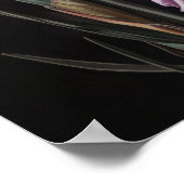 Pink Ire Blume Art Print Poster (Ecke)