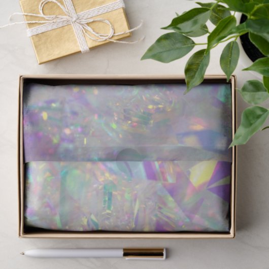 Pink Iridescent Tinsel | Geschenkpapier Seidenpapier (Geschenk)