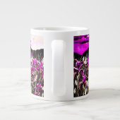 Pink Iris Storm Fields-Tasse Jumbo-Tasse (Rückseite)