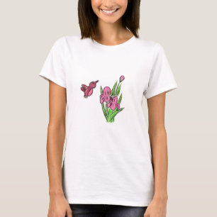 Pink Iris T-Shirt
