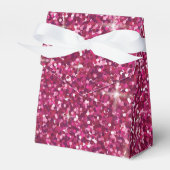 Pink-irisierender Glitzer Geschenkschachtel (Vorderseite)