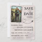 Pink Irland Pass Save the Date (Rückseite)