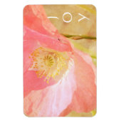 Pink Island Poppy Joy Magnet (Vertikal)