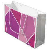 Pink JanaiCreates Color Collection Gift Bag Große Geschenktüte (Vorderseite Schrägansicht)