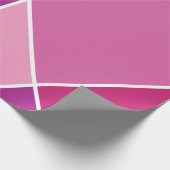 Pink JanaiCreates Color Collection Wrapping Paper Geschenkpapier (Ecke)