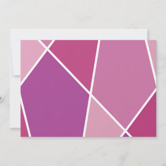 Pink JanaiCreates Farbkollektion Einladung