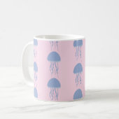 Pink Jelly Fish  Kaffeetasse (Vorderseite Links)