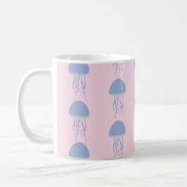 Pink Jelly Fish  Kaffeetasse